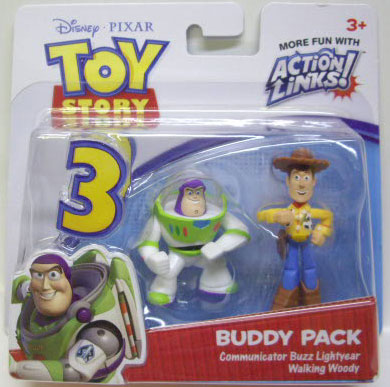 画像: TOY STORY 3 【BUDDY 2PACK - COMMUNICATOR BUZZ LIGHTYEAR / WALKING WOODY (R7116/T0414)】　