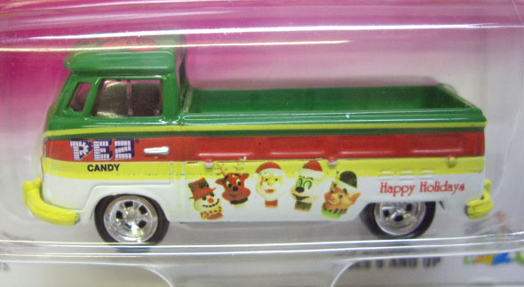 画像: LIMITED EDITION - PEZ 【HOLIDAY VW TYPE 2 PICK UP】　WHITE-GREEN