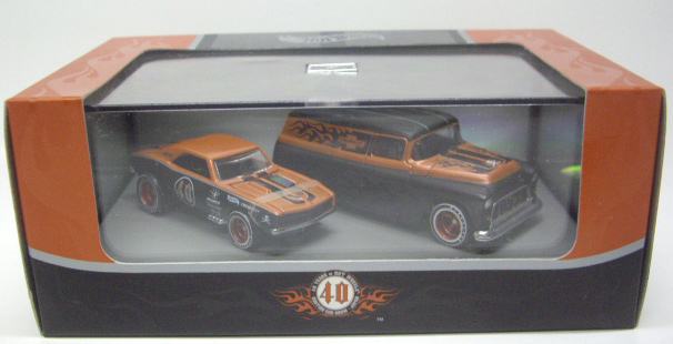 画像: 2008 CUSTOM CAR SHOW JAPAN 【"WAYNE SCOTT DESIGN" '67 CAMARO/ '55 CHEVY PANEL】　FLAT BLACK-ORANGE/RR