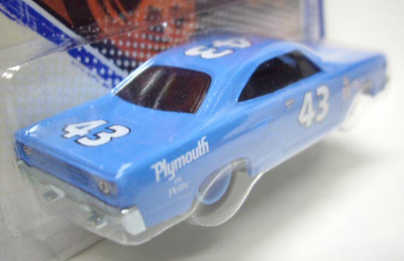 画像: 2011 VINTAGE RACING 【RICHARD PETTY'S '70 PLYMOUTH ROADRUNNER】 LT.BLUE/RR