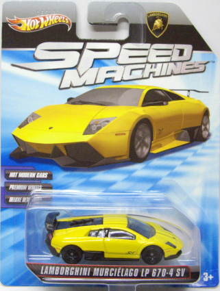 画像: SPEED MACHINES 【LAMBORGHINI MURCIELAGO LP 670-4 SV】　YELLOW/A6