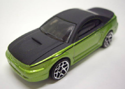 画像: LOOSE - 2009 RLC MUSTANG MANIA 10 CAR SET 【'99 MUSTANG】　LIME-BLACK/5Y