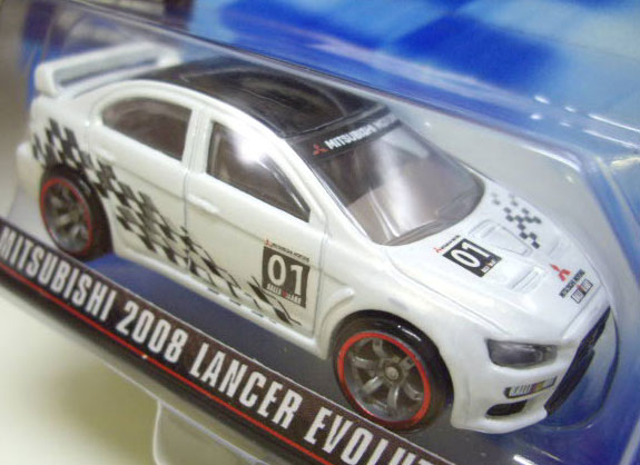 画像: SPEED MACHINES 【MITSUBISHI 2008 LANCER EVOLUTION】　WHITE/A6