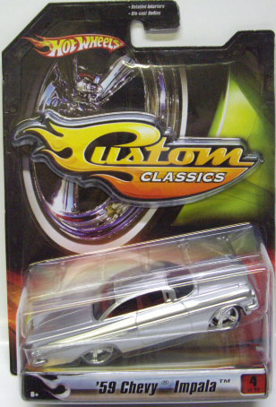 画像: 2007 1/50 CUSTOM CLASSICS 【'59 CHEVY IMPALA】　SILVER/RR