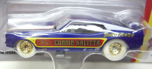 画像: JOHNNY LIGHTNING 2.0  R7 【"CONNIE KALITTA BOUNTY HUNTER" FORD MUSTANG FUNNY CAR】  BLUE/RR (WHITE LIGHTNING)