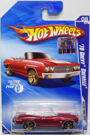 画像: 【'70 CHEVY CHEVELLE】　MET.RED/FTE  (WALMART EXCLUSIVE COLOR)