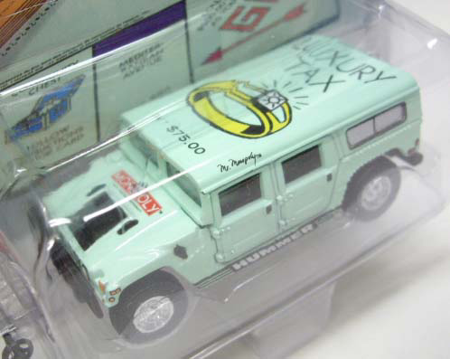 画像: 2006 LIMITED EDITION - MONPOLY 70th ANNI. 【'00 HUMMER H1】　TEAL/RR