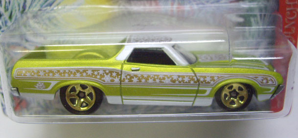 画像: 2010 HOLIDAY HOT RODS 【'72 FORD RANCHERO】　LIME-WHITE/5SP (WALMART EXCLUSIVE)