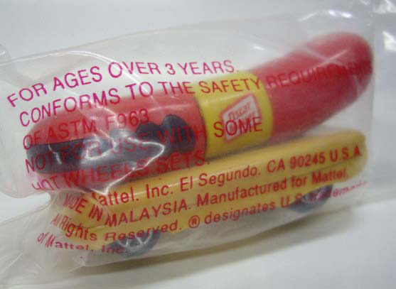 画像: BAGGIE - 1995 OSCAR MAYER PROMO 【OSCAR MAYER WIENERMOBILE】　RED-TAN/7SP