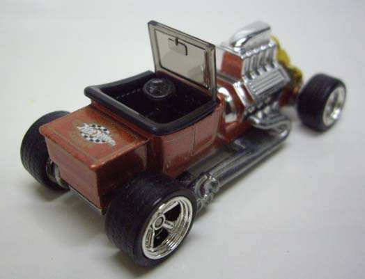 画像: LOOSE - LARRY'S GARAGE 21CAR SET 【T-BUCKET】　COPPER/RR (CHASE)