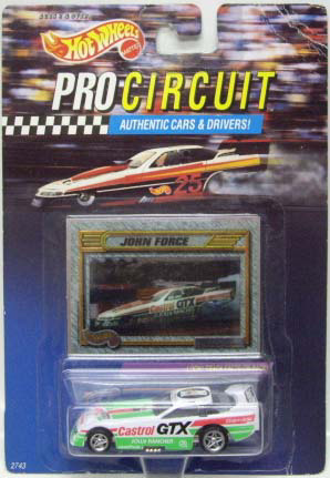 画像: 1992 PRO CIRCUIT 【"JOHN FORCE CASTROL RACE TEAM" PROBE FUNNY CAR】　WHITE/PC6