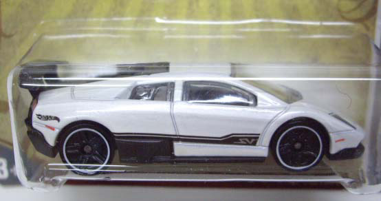 画像: 2011 WALMART EXCLUSIVE "CARS OF THE DECADES" 【LAMBORGHINI MURCIELAGO LP 670-4 SUPERVELOCE】 WHITE/PR5