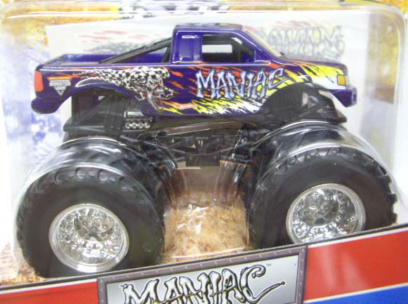 画像: 2011 MONSTER JAM INSIDE TATTOO 【MANIAC】　BLUE/SILVER RIMS(ホイール・バリエーション）