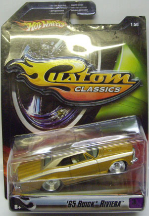 画像: 2007 1/50 CUSTOM CLASSICS 【'65 BUICK RIVIERA】　GOLD/RR