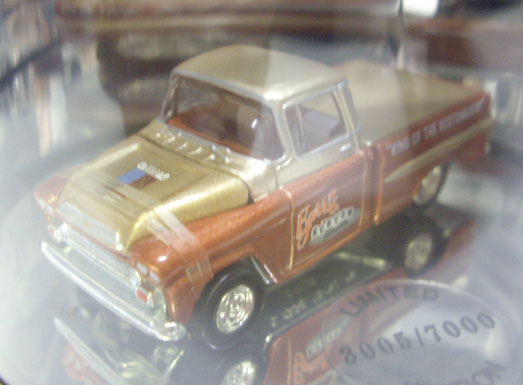 画像: SHOW CASE 【'58 CHEVROLET APACHE FLEETSIDE】　BROWN/RR (1/7,000)