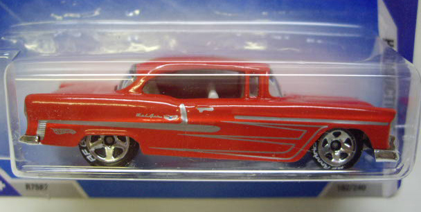 画像: 【'55 CHEVY BEL AIR】　RED/BF 5SP (WALMART EXCLUSIVE WHEELS)