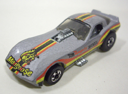 画像: LOOSE 【VETTY FUNNY (2508) HONG KONG】　GREY/BW ("MONGOOSE" CORVETTE STINGRAY FUNNY CAR)　