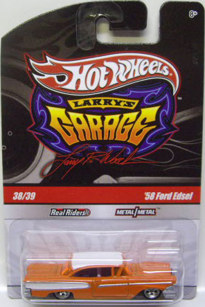 画像: 2010 LARRY'S GARAGE 【'58 EDSEL】　ORANGE/RR (WALMART EXCLUSIVE)