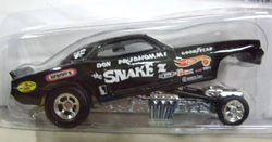 画像: DRAGSTRIP DEMONS 【"SNAKE" PRUDHOMME'S BLACK SNAKE 'CUDA】　BLACK/RR