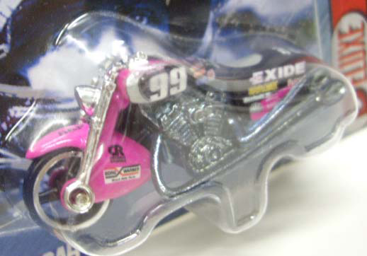 画像: 2000 HOT WHEELS RACING SCOCHIN' SCOOTER SERIES【#99 TEAM EXIDE】　PINK-BLACK/3SP