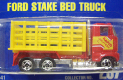 画像: 【FORD STAKE BED TRUCK】　RED/BW