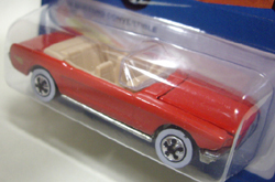 画像: HW30周年復刻版-1984　【'65 MUSTANG CONVERTIBLE】　RED/WW (外箱なし）