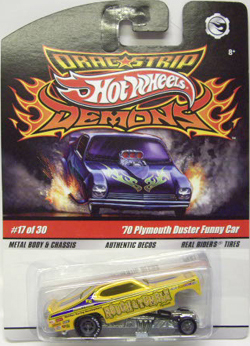 画像: DRAGSTRIP DEMONS 【'70 PLYMOUTH DUSTER FUNNY CAR】　YELLOW/RR