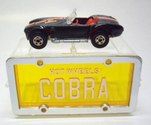 画像: LOOSE - PARK'N PLATES 【CLASSIC COBRA (2055)】BLACK/BW  (ORANGE PLATE)