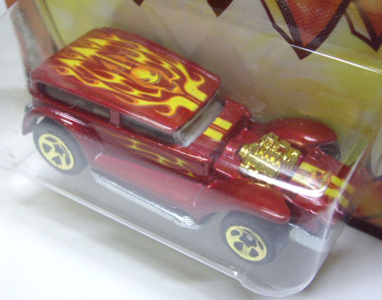 画像: 2009 WALMART EXCLUSIVE FRIGHT CARS 【THE DEMON】 RED/5SP