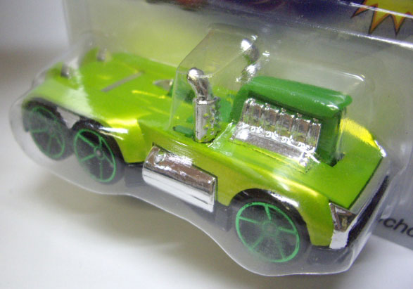 画像: 2007 WALMART EXCLUSIVE HOLIDAY HOT RODS 【SEMI-PSYCO】　LIME/O5