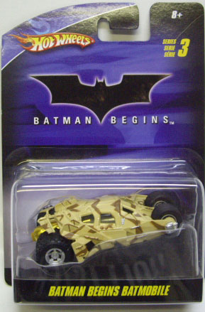 画像: 1/50 BATMOBILE SERIES 3 【BATMAN BEGINS BATMOBILE】　SAND