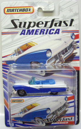 画像: 2007 SUPERFAST AMERICA 【1956 FORD SUNLINER CONVERTIBLE】　BLUE-WHITE