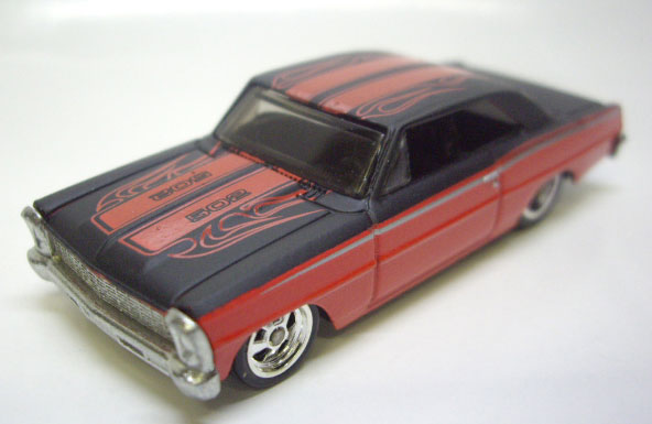 画像: LOOSE - PHIL'S GARAGE CHASE 【'66 CHEVY NOVA】　RED/RR  (セットばらし・サイン付き）