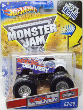 画像: 2011 MONSTER JAM INSIDE TATTOO 【SPECIAL DELIVERY (DAIRY DELIVERY)】 WHITE (HW ORIGINALS)