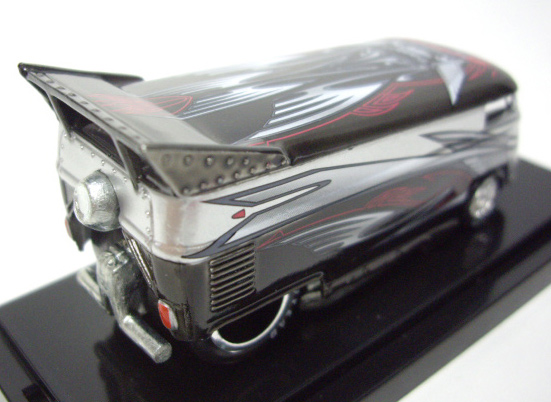 画像: 2011 LIBERTY PROMOTIONS  【DIECAST HALL OF FAME VW DRAG BUS】 SILVER-BLACK/GOOD YEAR 6SP