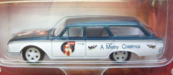 画像: LIMITED EDITION - COCA COLA 【A MERRY CHRISTMAS 1960 FORD STATION WAGON】　GREEN-WHITE (WHITE LIGHTNING)