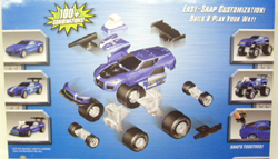 画像: 1/50 CUSTOM MOTORS STARTER SET 【GT RACER】 BLUE 　