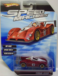 画像: SPEED MACHINES 【FERRARI 333SP】　RED/A6