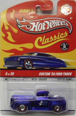 画像: SERIES 5 CHASE 【CUSTOM '56 FORD TRUCK】　MET.BLUE/RR