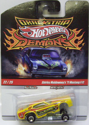 画像: 2010 DRAGSTRIP DEMONS 【SHIRLEY MULDOWNEY'S '71 MUSTANG F/C】　YELLOW/RR