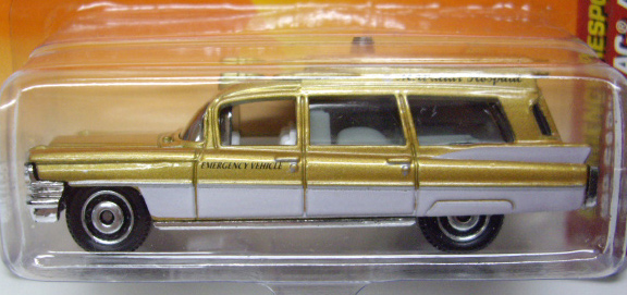 画像: 2010 【'63 CADILLAC AMBULANCE】 GOLD (WALMART EXCLUSIVE COLOR)