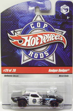 画像: COP RODS 【RODGER DODGER】　WHITE-BLACK/HOT WHEELS RL