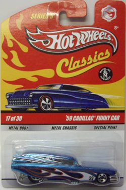 画像: 2009 CLASSICS  SERIES 5 【'59 CADILLAC FUNNY CAR】　SPEC.BLUE/5SP