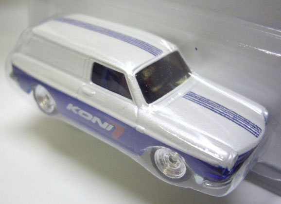 画像: HOT WHEELS DELIVERY 【CUSTOM '69 VOLKSWAGEN VARIANT】　WHITE-BLUE/RR