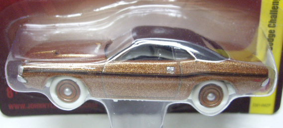 画像: FOREVER 64 R14 【1970 DODGE CHALLENGER R/T】 MTFL.BROWN/RR (WHITE LIGHTNING)