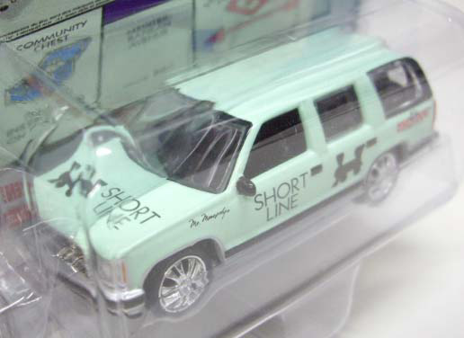 画像: 2006 LIMITED EDITION - MONPOLY 70th ANNI. 【'97 CHEVY TAHOE】　TEAL/RR