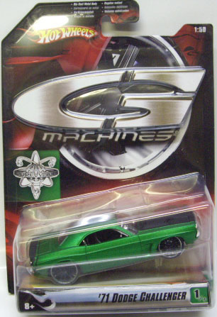 画像: 2007 1/50 G-MACHINES 【'71 DODGE CHALLENGER】　MET.GREEN/RR