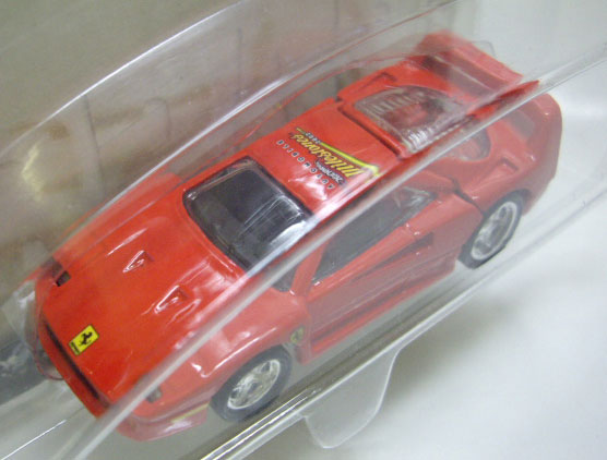 画像: 2002 WALMART EXCLUSIVE AUTO MILESTONES 【FERRARI F40】　RED/5SP