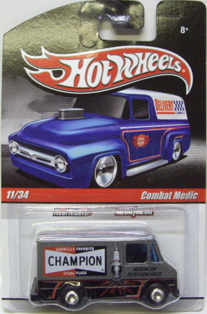 画像: HOT WHEELS DELIVERY 【COMBAT MEDIC】　GRAY/RR