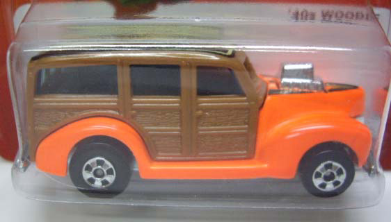 画像: 2011 THE HOT ONES 【'40s WOODIE】 NEON ORANGE/BW